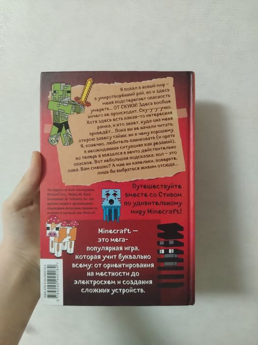 Книга  "Дневник Стива куда приводит портал"