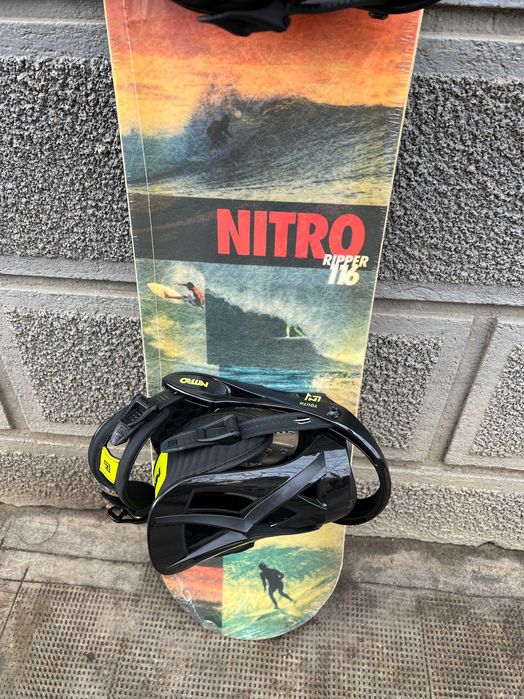 placa noua snowboard nitro ripper L116cm