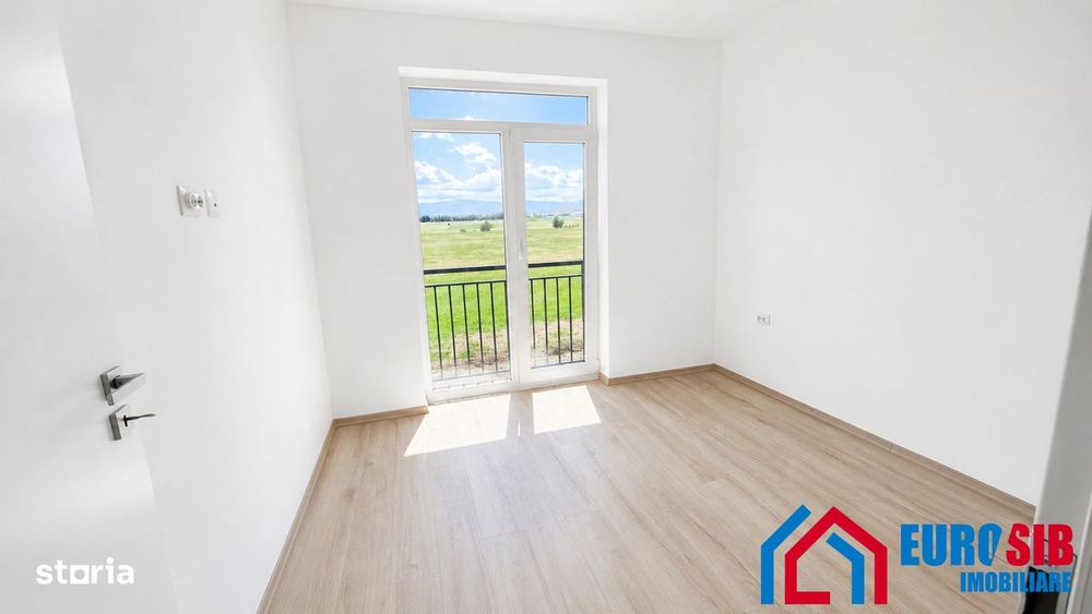 Apartament 3 camere cu 2 băi Intabulat si finisat Sibiu