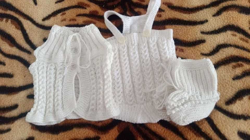 Бебешки комплект,Нов,плетиво