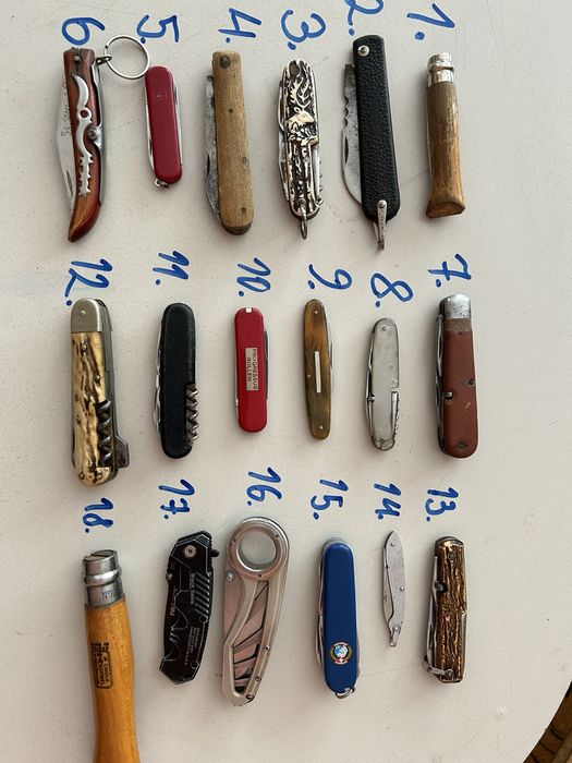 Колекция джобни и згъваеме ножове