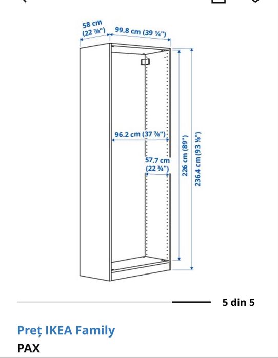 Set mobilier masa living + scaune, coltar , pat