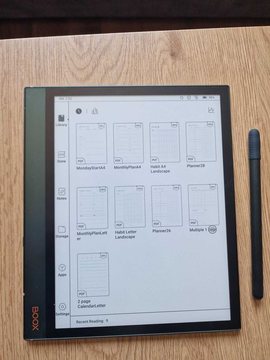 BOOX Note Air 2 Plus 10.3" E-Ink Tablet + Стилус | Като нов