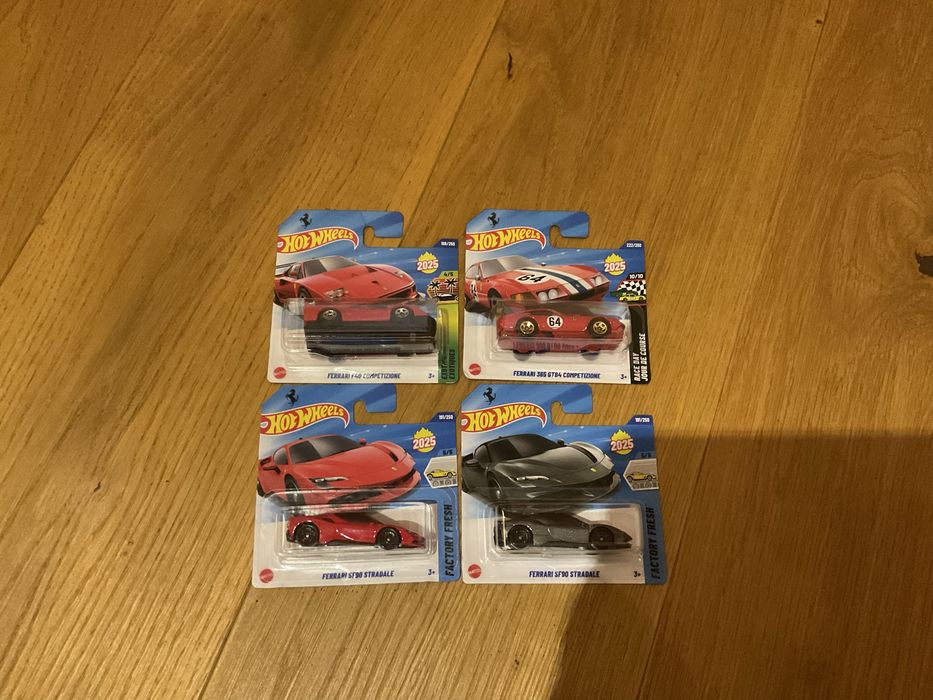 Hot Wheels Ferrari SF90 F40 365 GTB