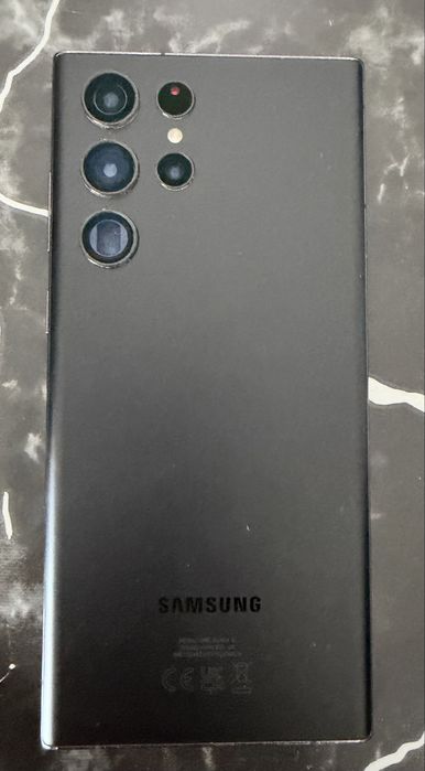 Samsung Galaxy S22 Ultra 256 GB, 12GB RAM, Phantom Black, Dual SIM 5G - Cutie + Husă Mobilfox