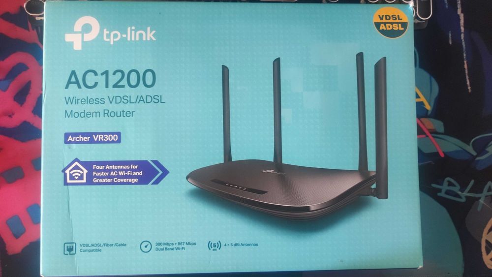 Новый Wi Fi роутер Archer VR300. Tp-link Ac1200