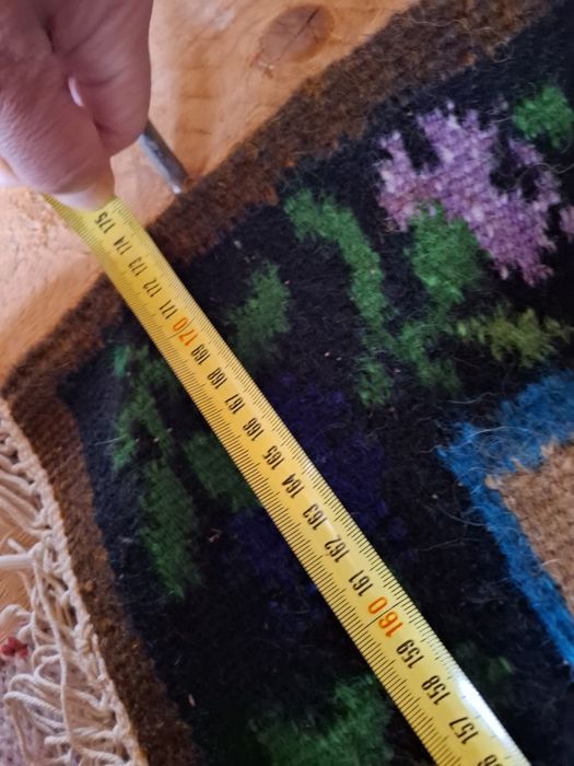 Covor lână lucrat manual