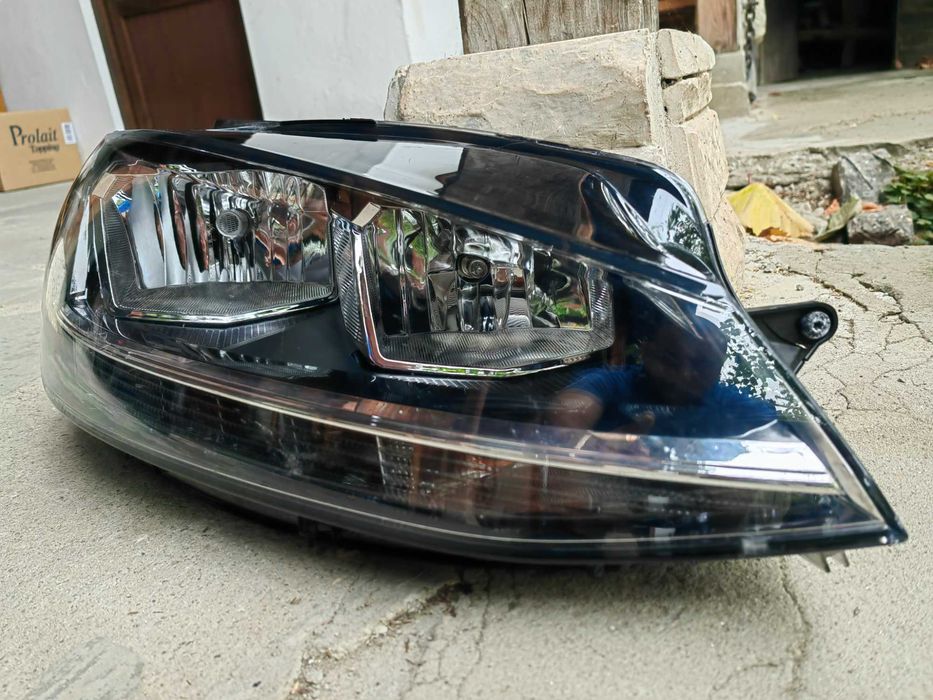 Фар VW Golf 7 Face LED десен / Фар Голф 7 / Фар Golf 7