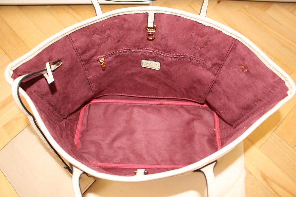 Дамска чанта Louis Vuitton Neverfull Empreinte