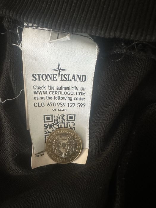 Stone Island CLG бьется перешив