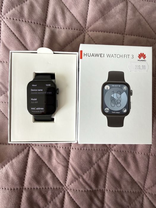 Huawei Watch Fit 3 + подарък Huawei Band 7