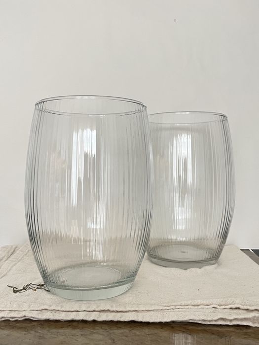 Стъклена Ваза кашпа