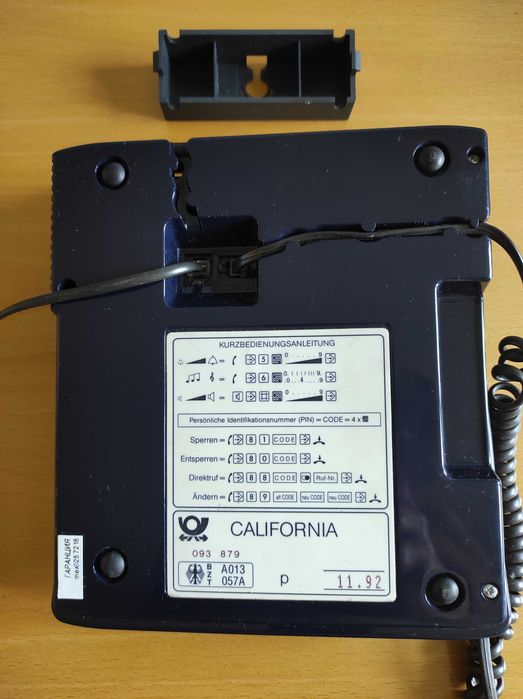 Качествен немски стационарен телефон за възрастни,  почти нов