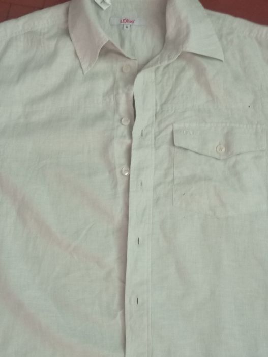 Мъжка ленена риза марка Oliver.