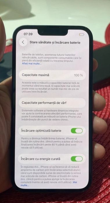 Vand iphone 14 bateria 100%