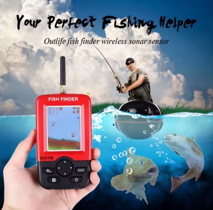 Fish finder Сонар за риболов Безжичен сонар Сонар за риба