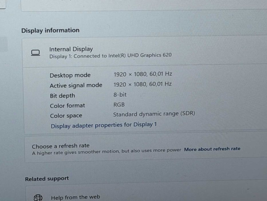 Lenovo Thinkpad T490 i5-8265U/8GB RAM/256GB NVMe/Intel UHD/Full HD