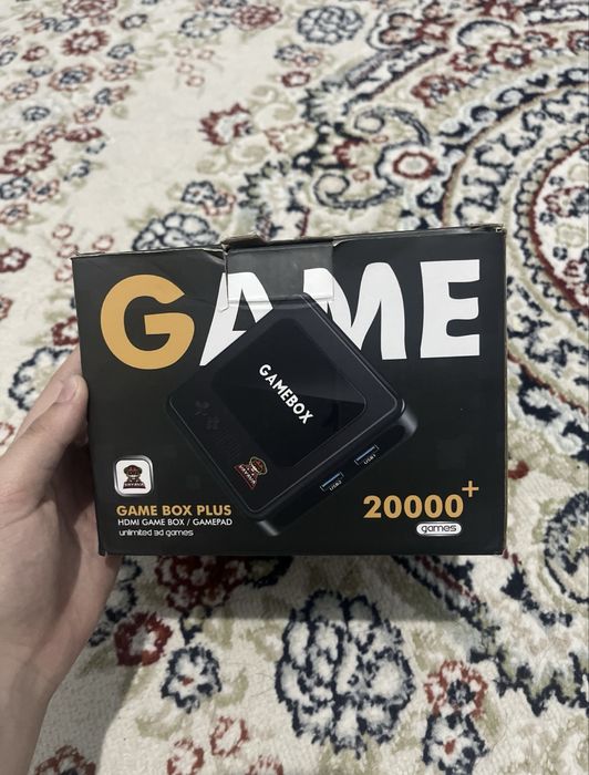 Game Box Plus 20000+ ойын | 2 джойстик | HDMI