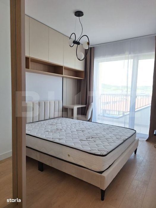 Apartament lux 2 camere 45 mp, terasa 10.50 mp, etaj intermediar, gara