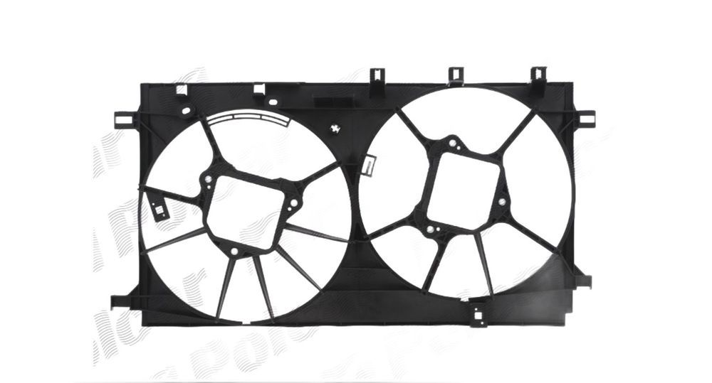Carcasa ventilator radiator Lexus Ux (ZA10) 2018-; Toyota Corolla 2018-, 2.0, 2.0 h, 1.8 Hybrid, 2.0 Hybrid, OE 1671124150, Th-Series