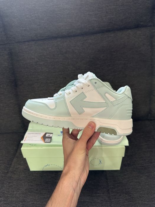 OFF-White Out Of Office Low Mint Green