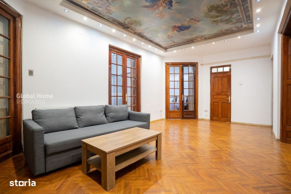 6-Room Apartment  Cismigiu Garden  Private Heating System  Parking