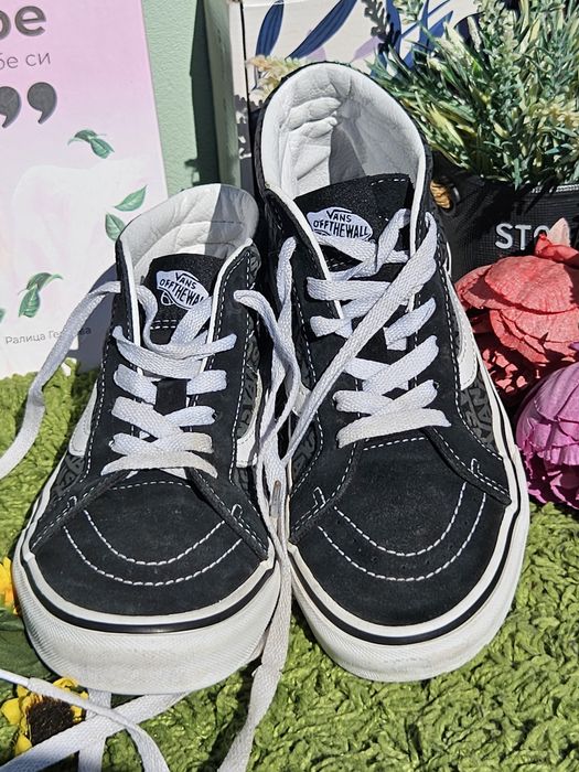 Vans високи кецове в черно N37