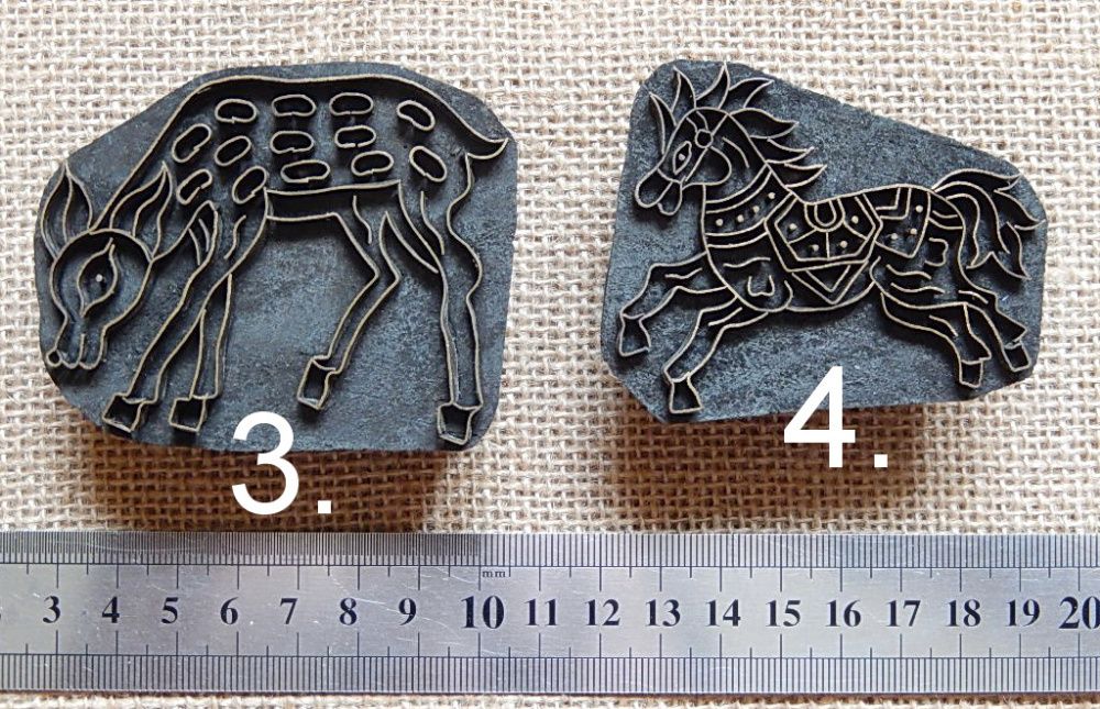 Штампы для набойки, батика и кожи.