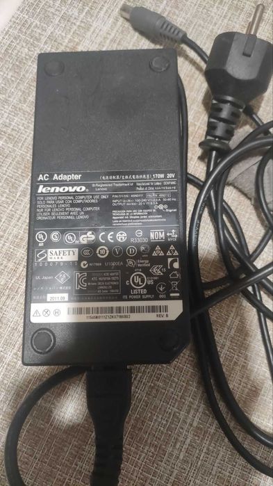 Адаптер за лаптоп Lenovo 20V 8,5A 170W оригинален