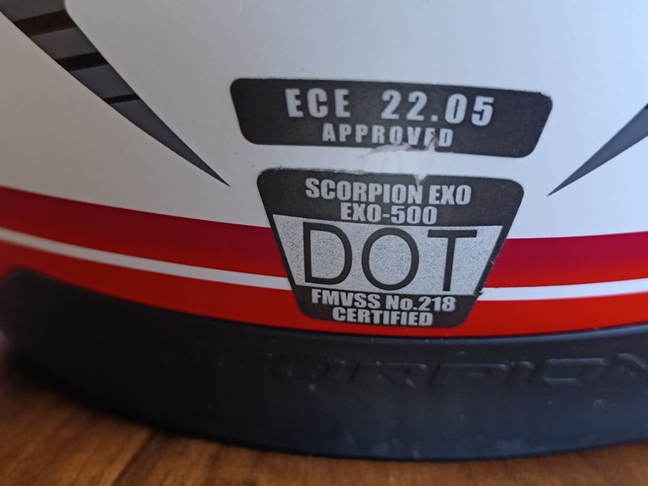 Мото шлем от ЮЖ.Корейского бренда SCORPION exo 500