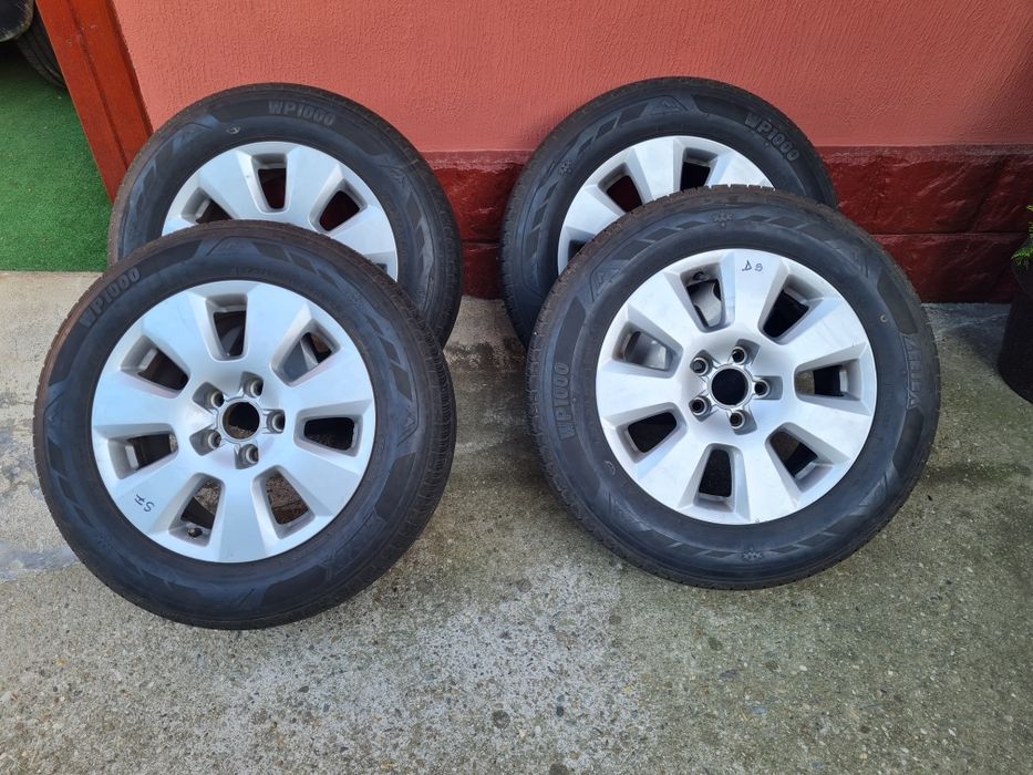 Roți Audi A4, anvelope plus jante