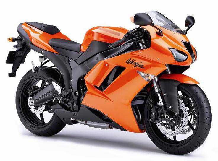 Стикери Kawasaki ZX-6R Ninja 2007-2008 лепенки кавазаки 600 зх6р zx6r