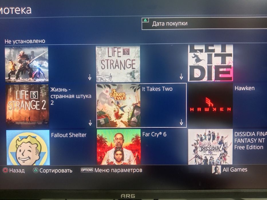 Продаётся playstation4 с 45играми +2 джостика