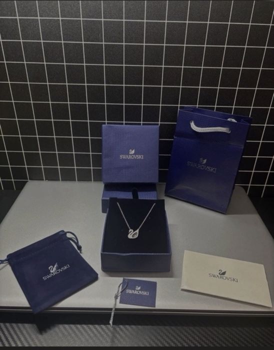 Колие Swarovski blue