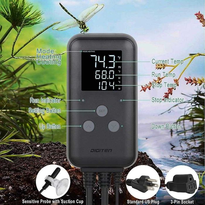 Termostat digital IP65