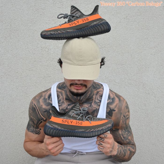 Pantofi Sport Adidas Yeezy Boost 350 Beluga Carbon- 100% originali