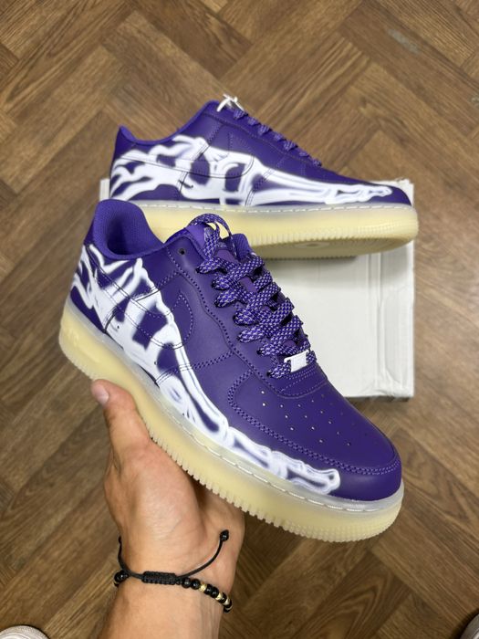 Adidasi/Sneakersi Nike Air Force One Custom “Skelletron”  marimea 44