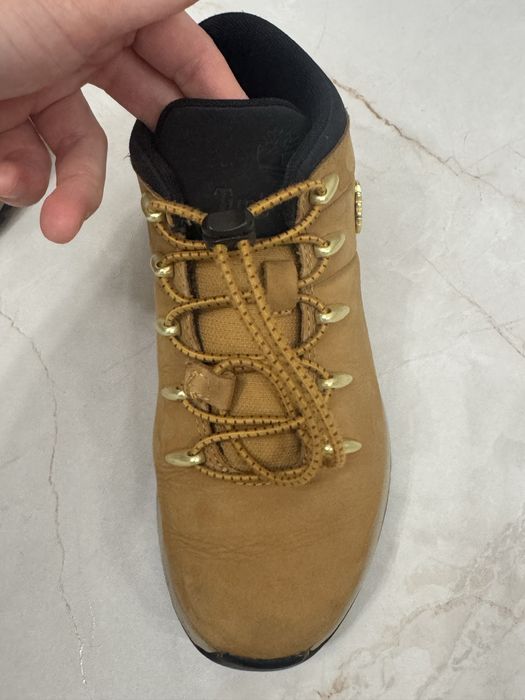 Timberland рыжие детские