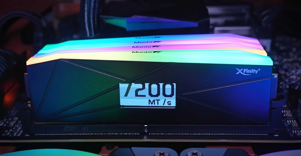 ОЗУ V-COLOR OLED XFinity+ (2x16GB) 8000MHz CL40