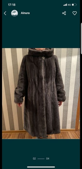 Продам норковую шубу