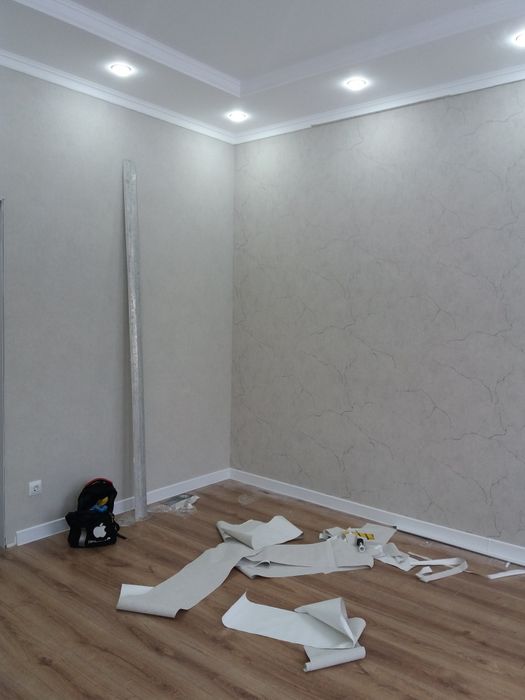 Поклейка обоев.Демонтаж