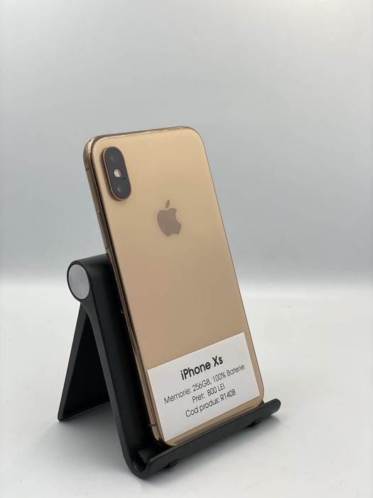 Iphone Xs - 256GB memorie, 100% baterie, 1 an garantie