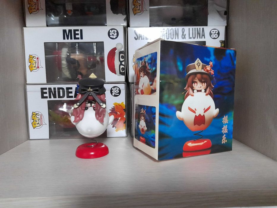 Figurina Bobblehead Genshin Impact Anime - Hu Tao, Cutie