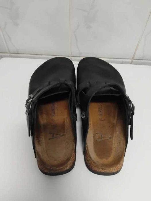 Saboti piele Birkenstock