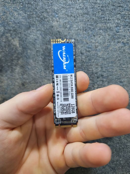 Ssd m.2 120 gb в новом состояние