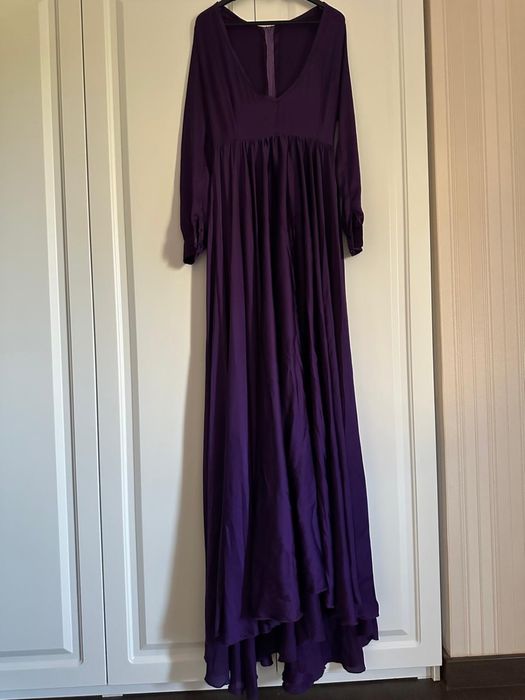 Rochie eleganta , de ocazie , din matase , masura M / L