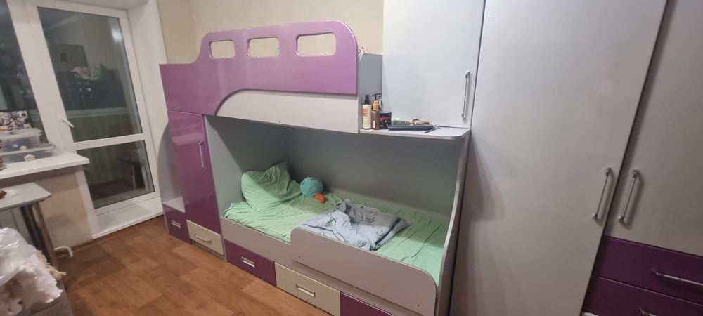 Двухэтажная кровать 180×90