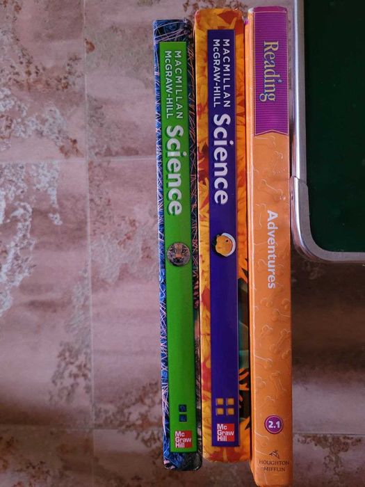 Американские учебники по SCIENCE (наука), для учеников начальной школы