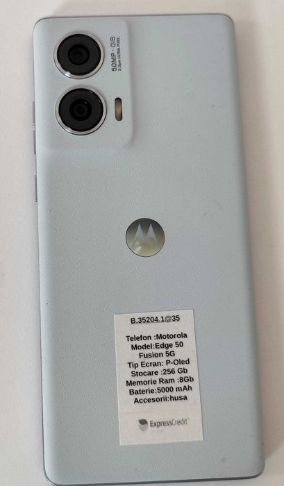 Telefon Motorola Edge 50Fusion 5G 8gb/256Gb (AG35 B 35204) Garantie 2ani!