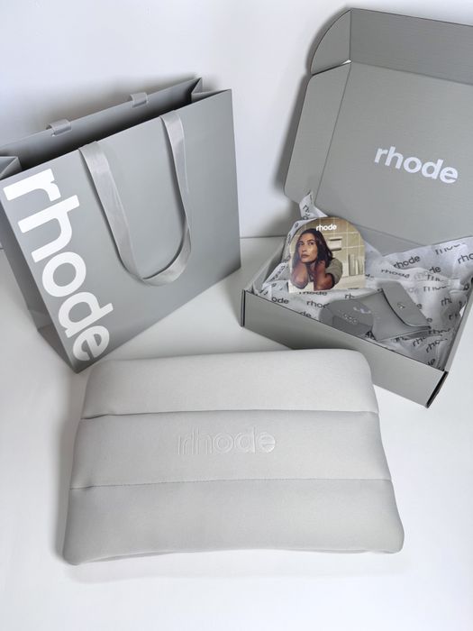 Rhode Gray Makeup Bag Оригинален козметичен несесер чанта за гримове